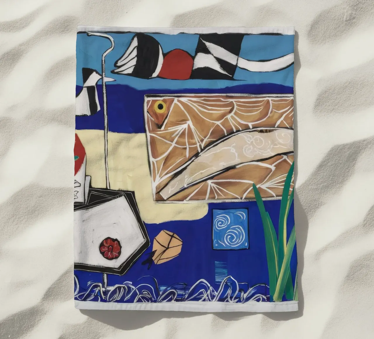 Sogno botanico telo mare da Beach Palette