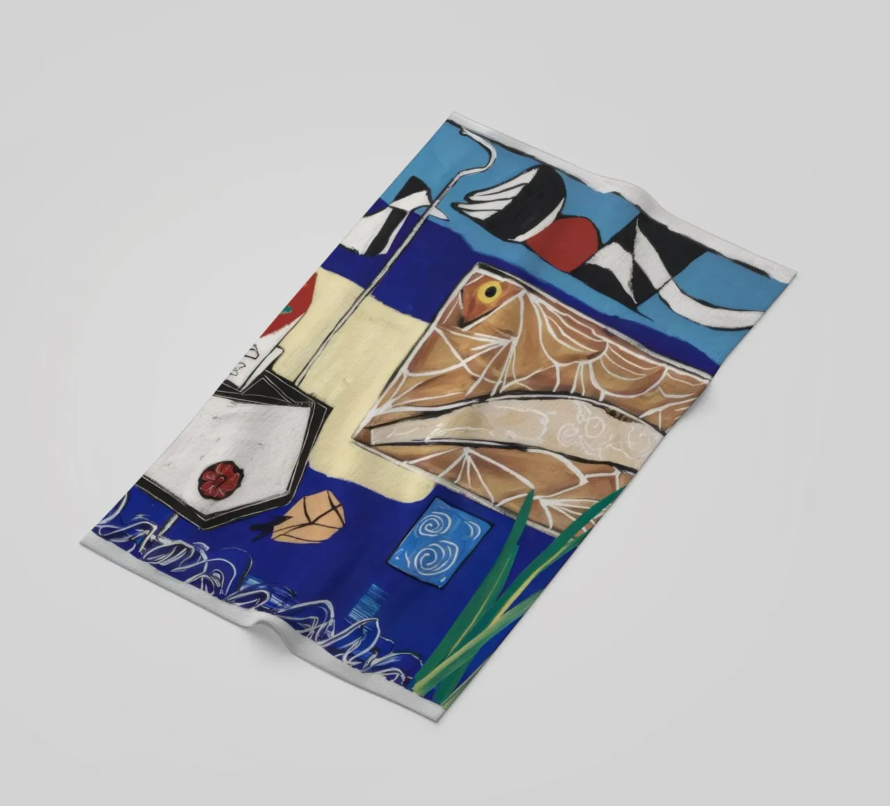 Sogno botanico telo mare da Beach Palette