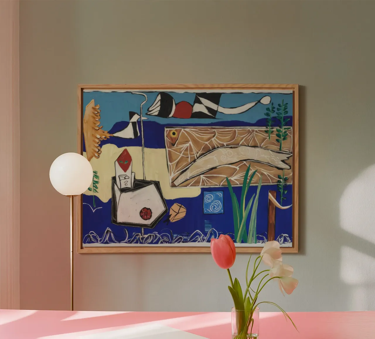 Sogno botanico alluminio dibond da Beach Palette