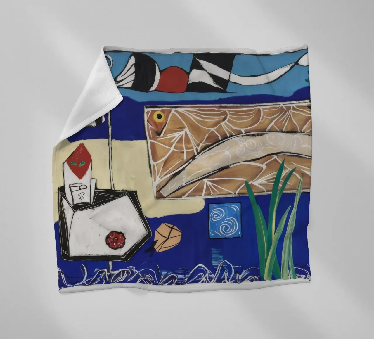 Sogno botanico coperta in pile da Beach Palette