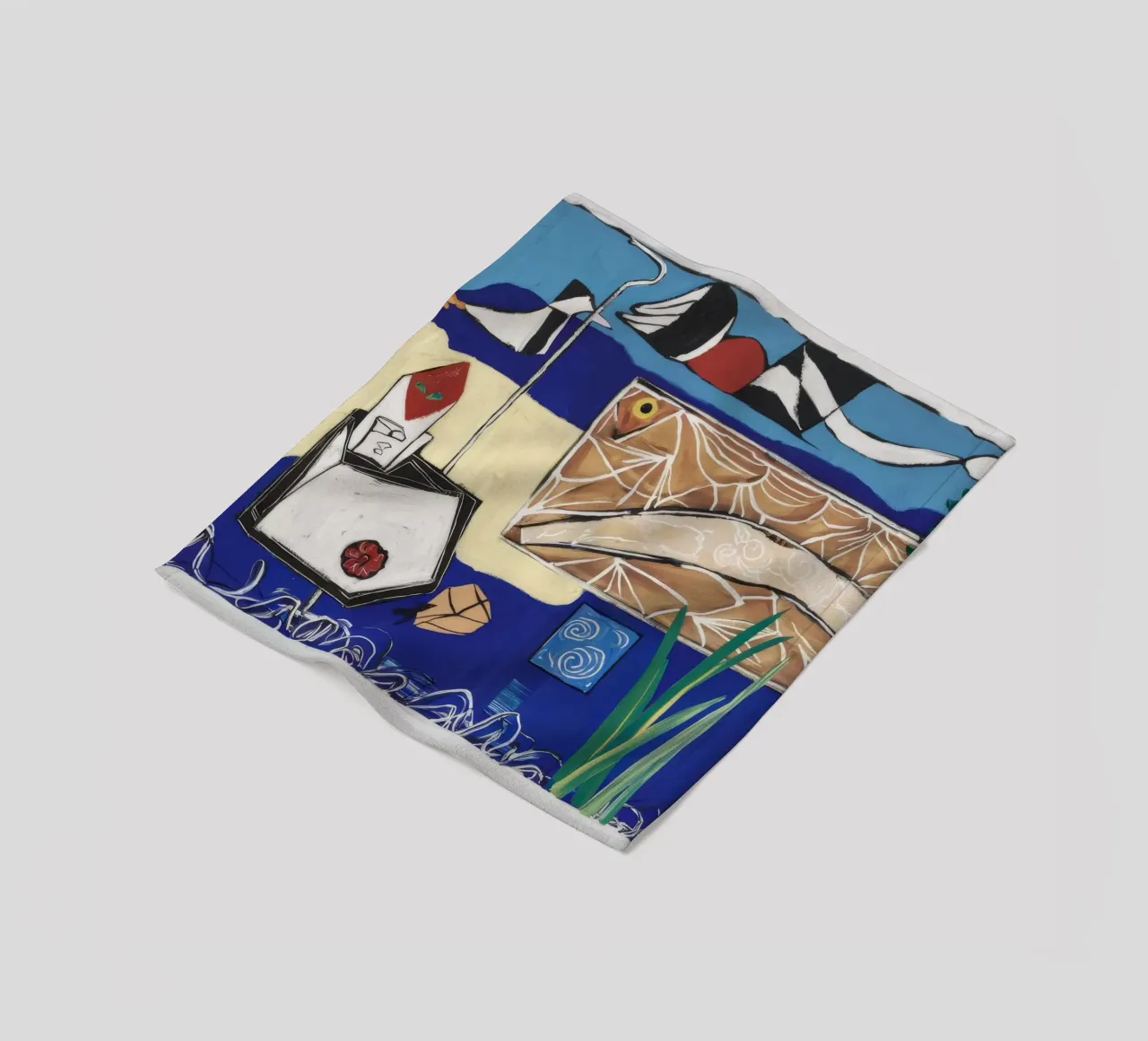 Sogno botanico coperta in pile da Beach Palette