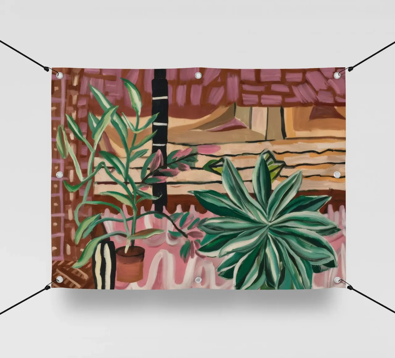 Oasi geometrica telo in pvc da Beach Palette