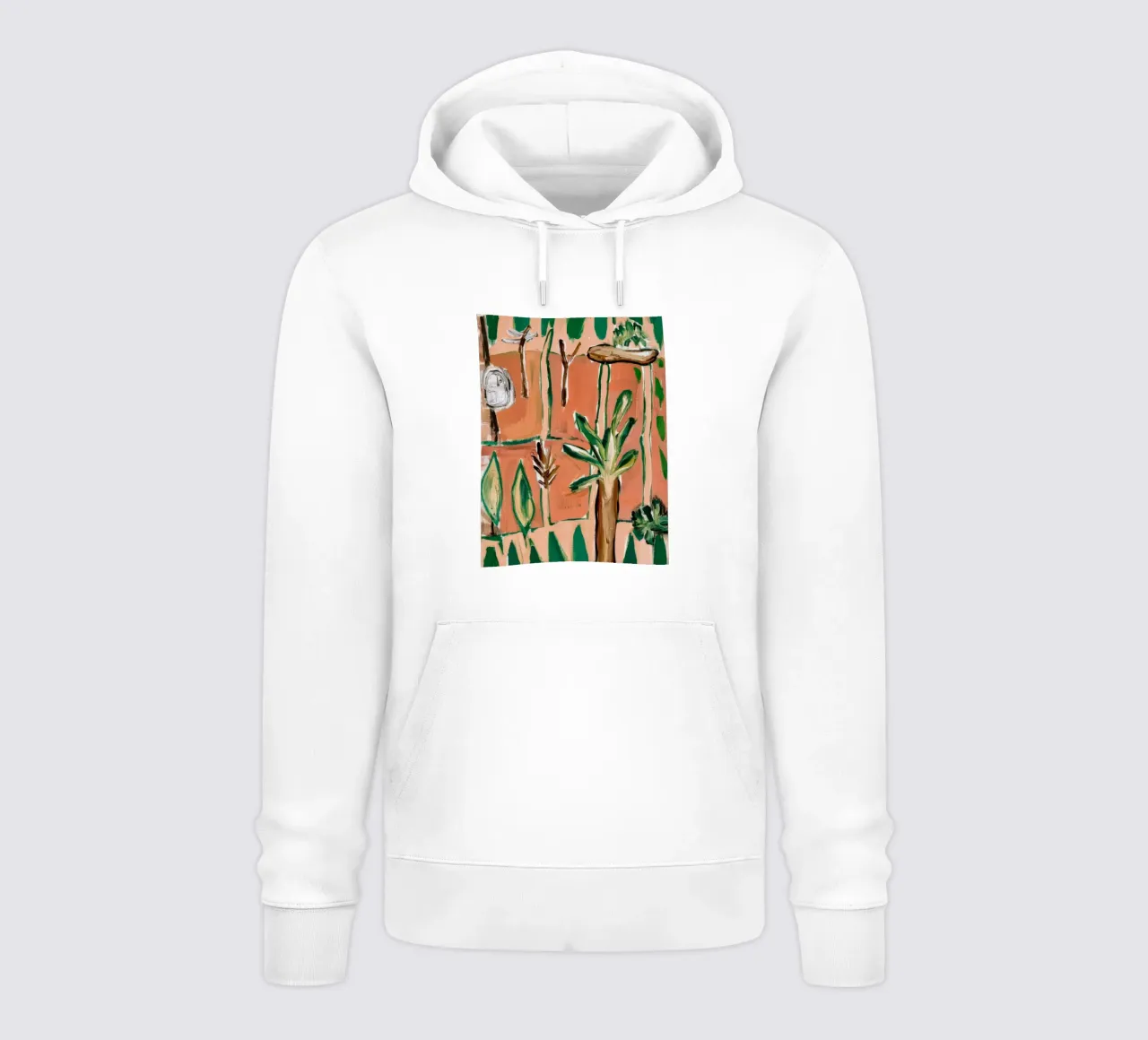 Jungla abstracta sudadera con capucha de Beach Palette