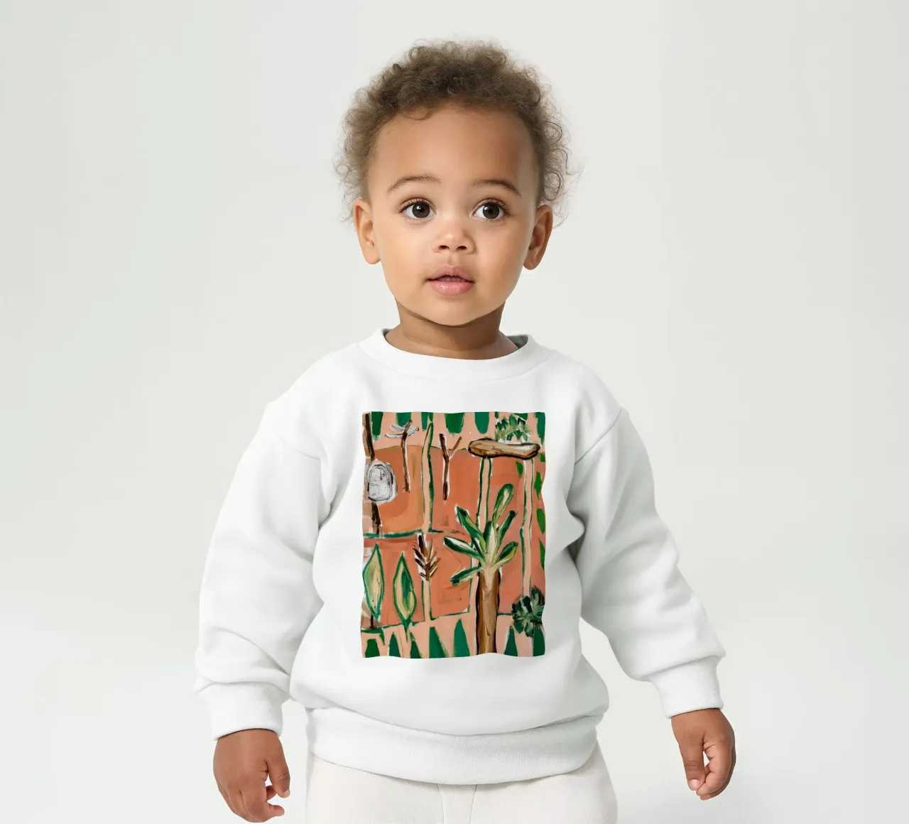 Jungla abstracta sudadera de bebé de Beach Palette