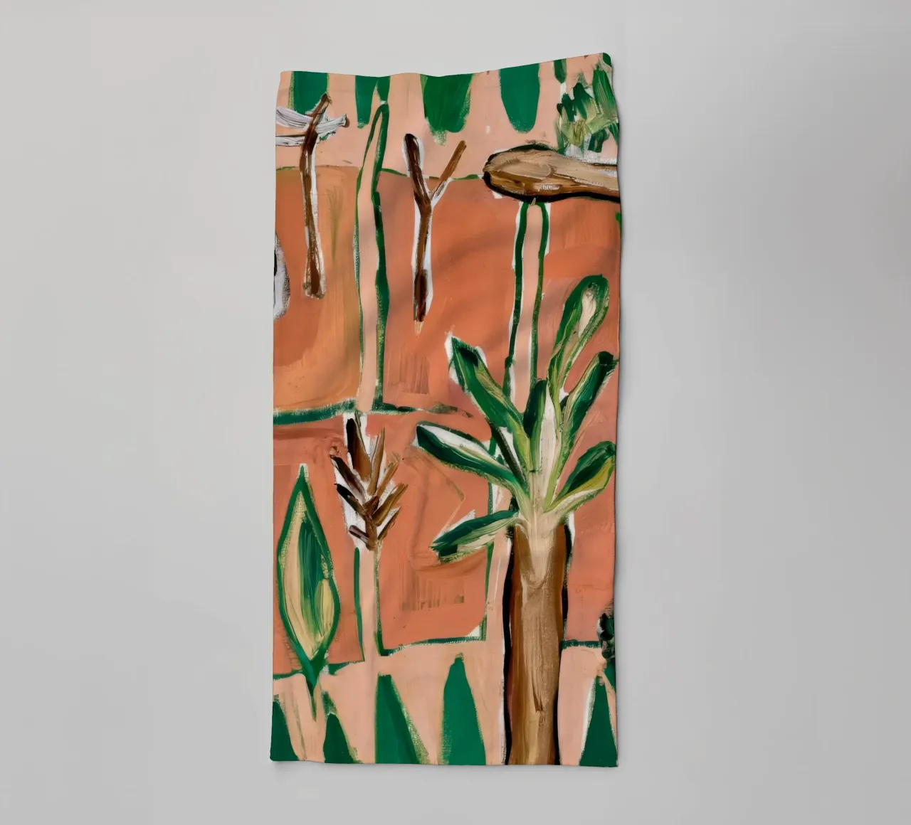 Abstract Jungle towel by Beach Palette