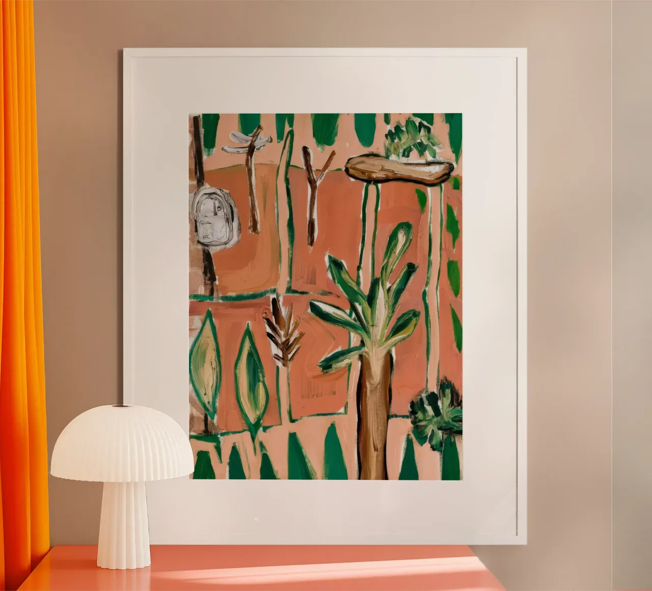 Jungla abstracta hahnemühle de Beach Palette