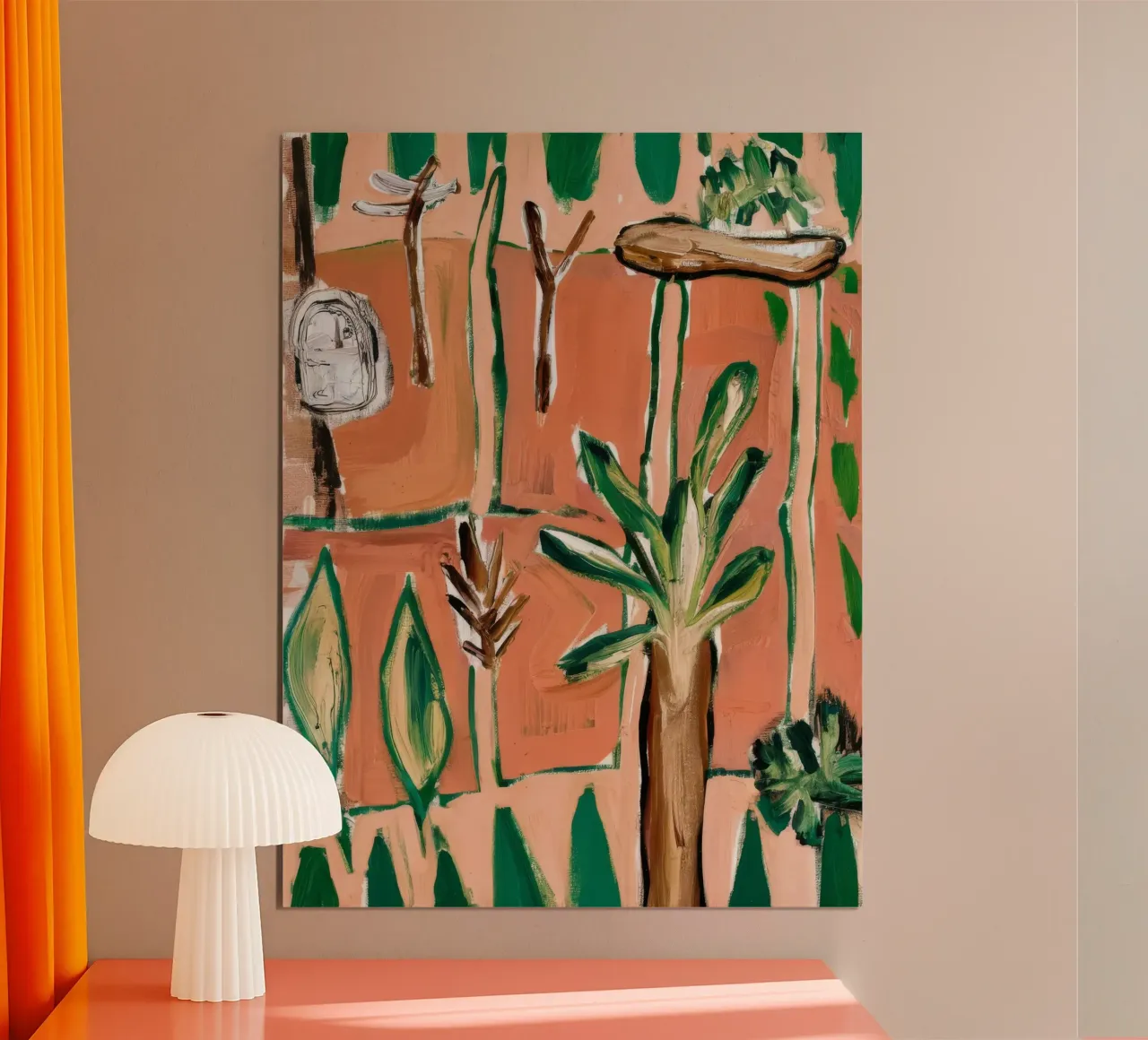 Jungla abstracta hahnemühle de Beach Palette