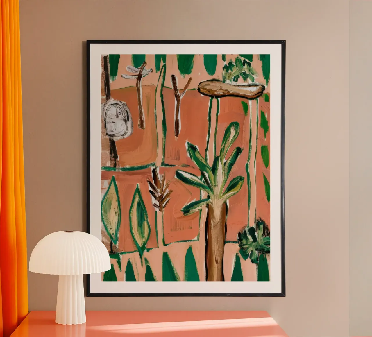 Jungla abstracta hahnemühle de Beach Palette