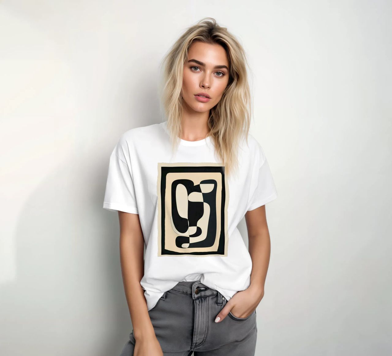 Abstract Geometry t-shirt da Nadjaa