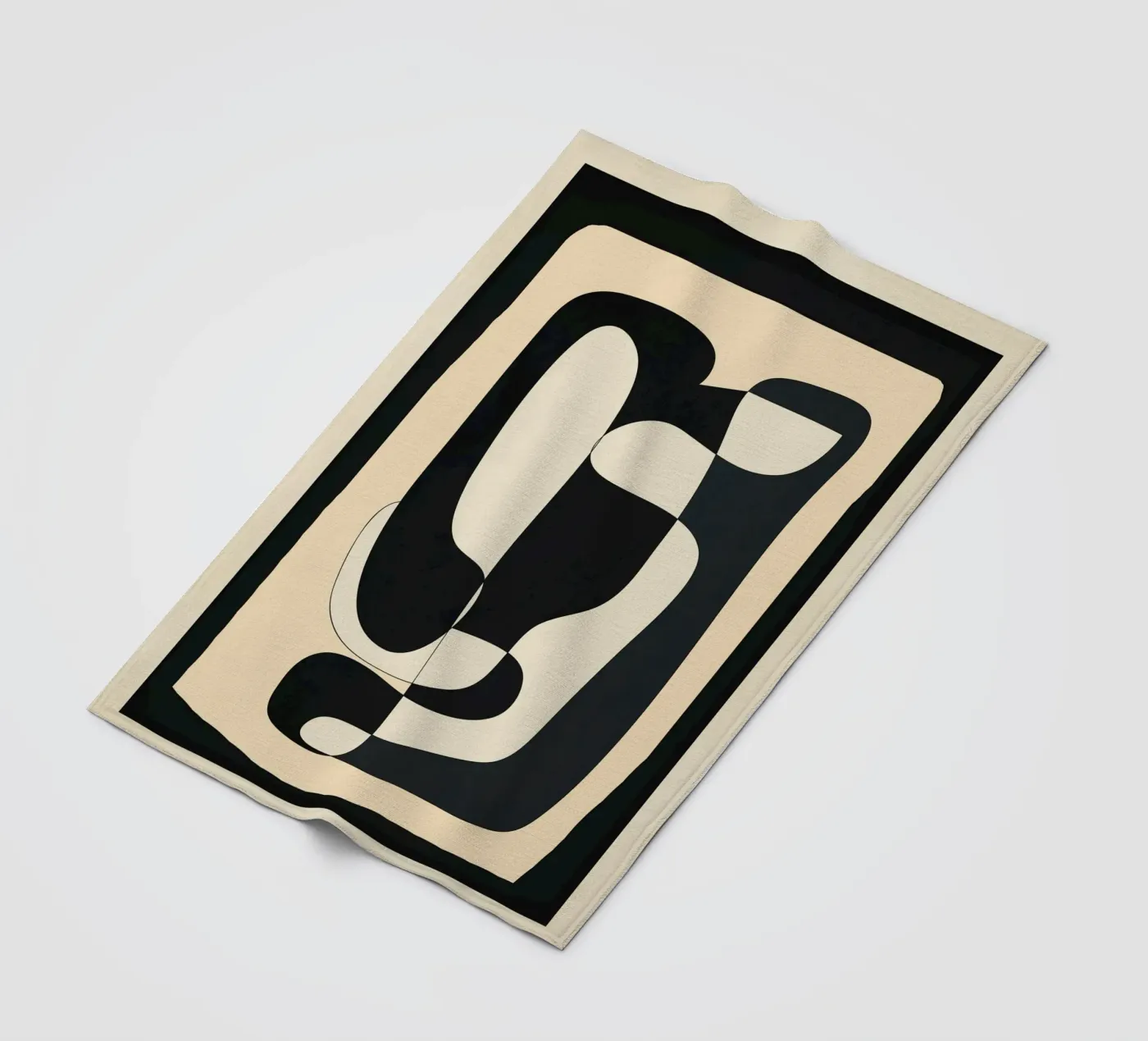 Abstract Geometry Fleecedecke von Nadjaa