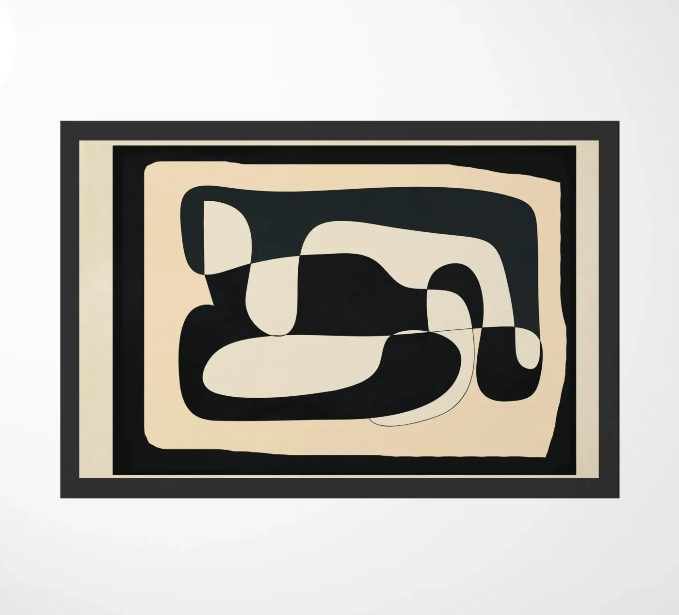 Abstract Geometry deurmat van Nadjaa