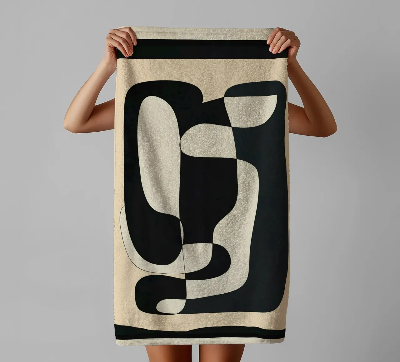 Abstract Geometry asciugamano da bagno da Nadjaa