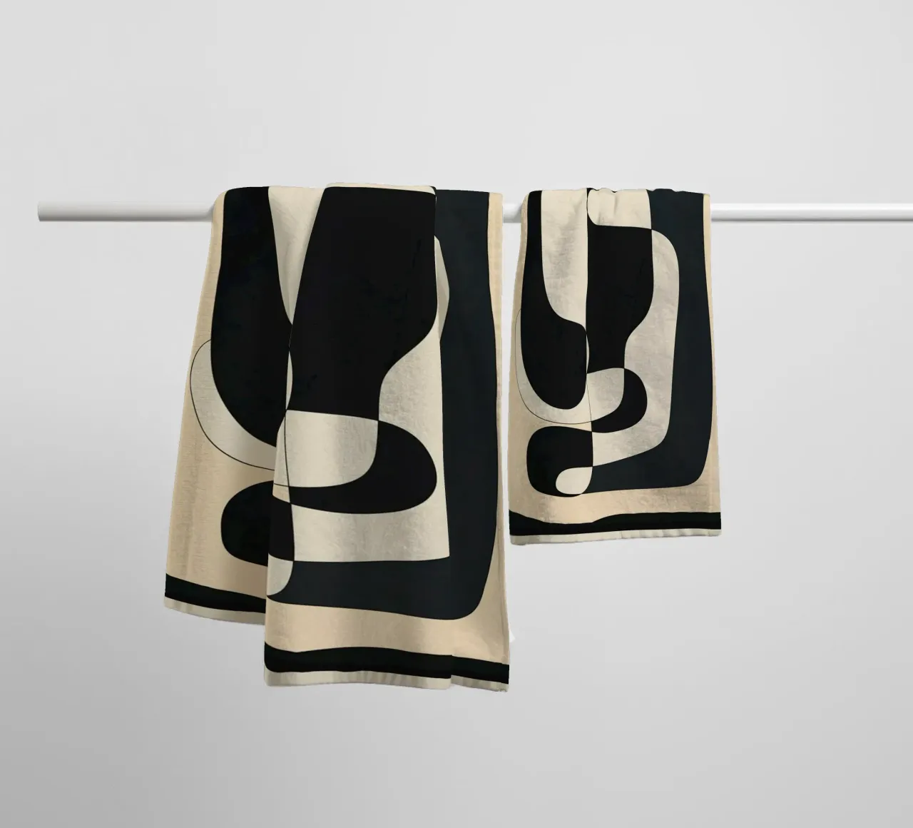 Abstract Geometry asciugamano da bagno da Nadjaa