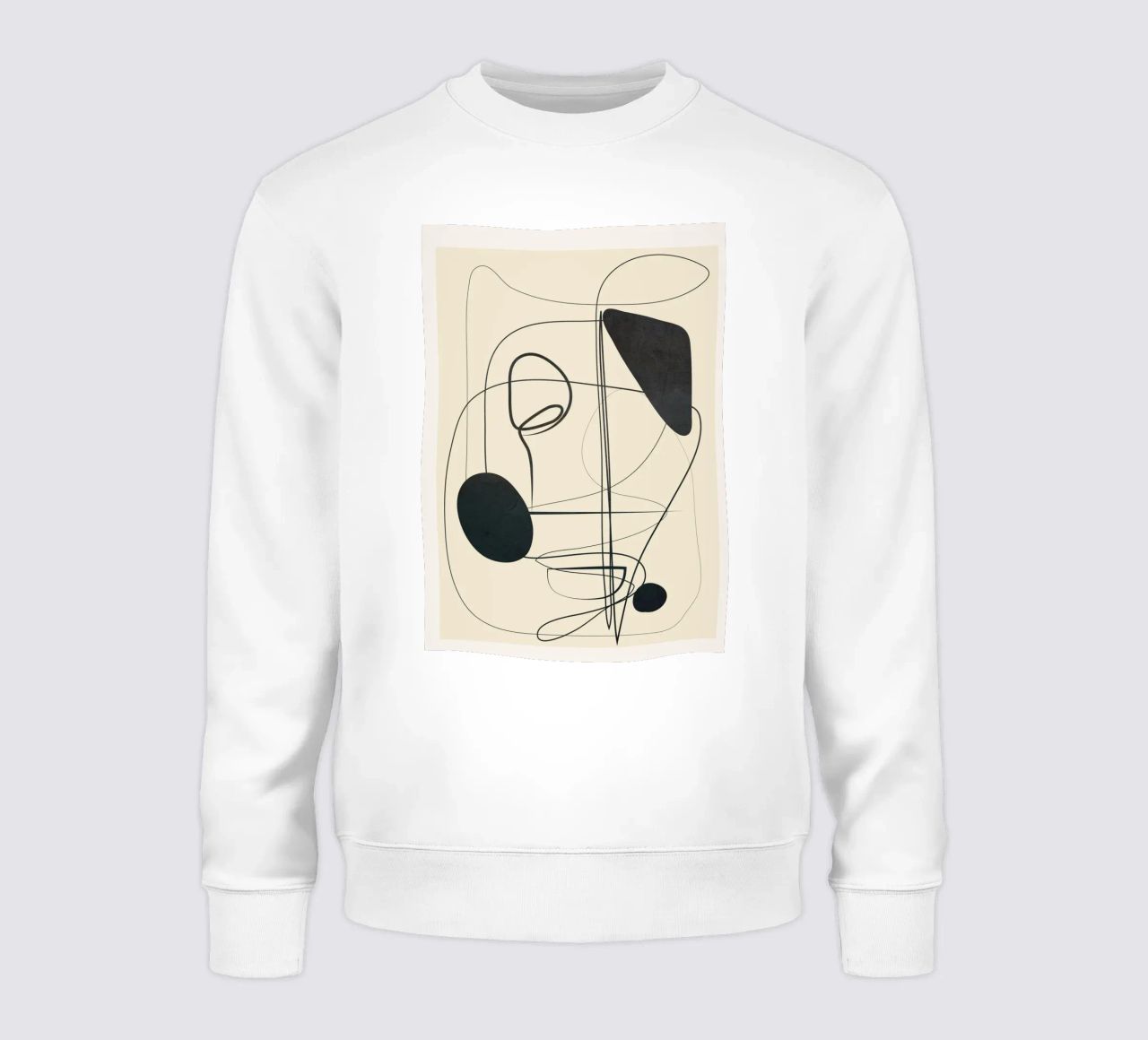 Abstract Line Art VI felpa da Nadjaa