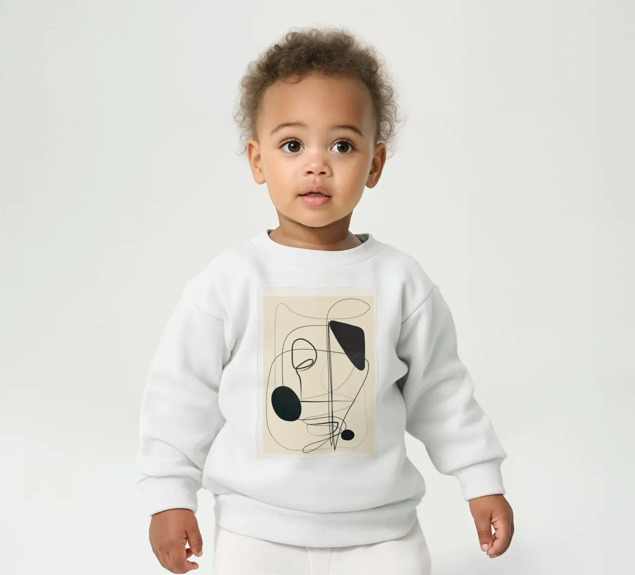 Abstract Line Art VI felpa neonato da Nadjaa