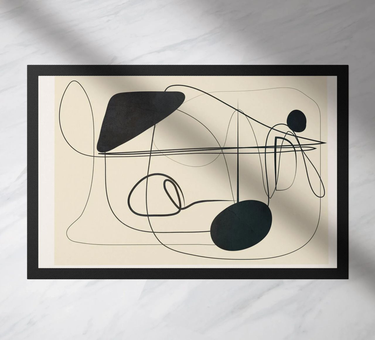 Abstract Line Art VI zerbino da Nadjaa