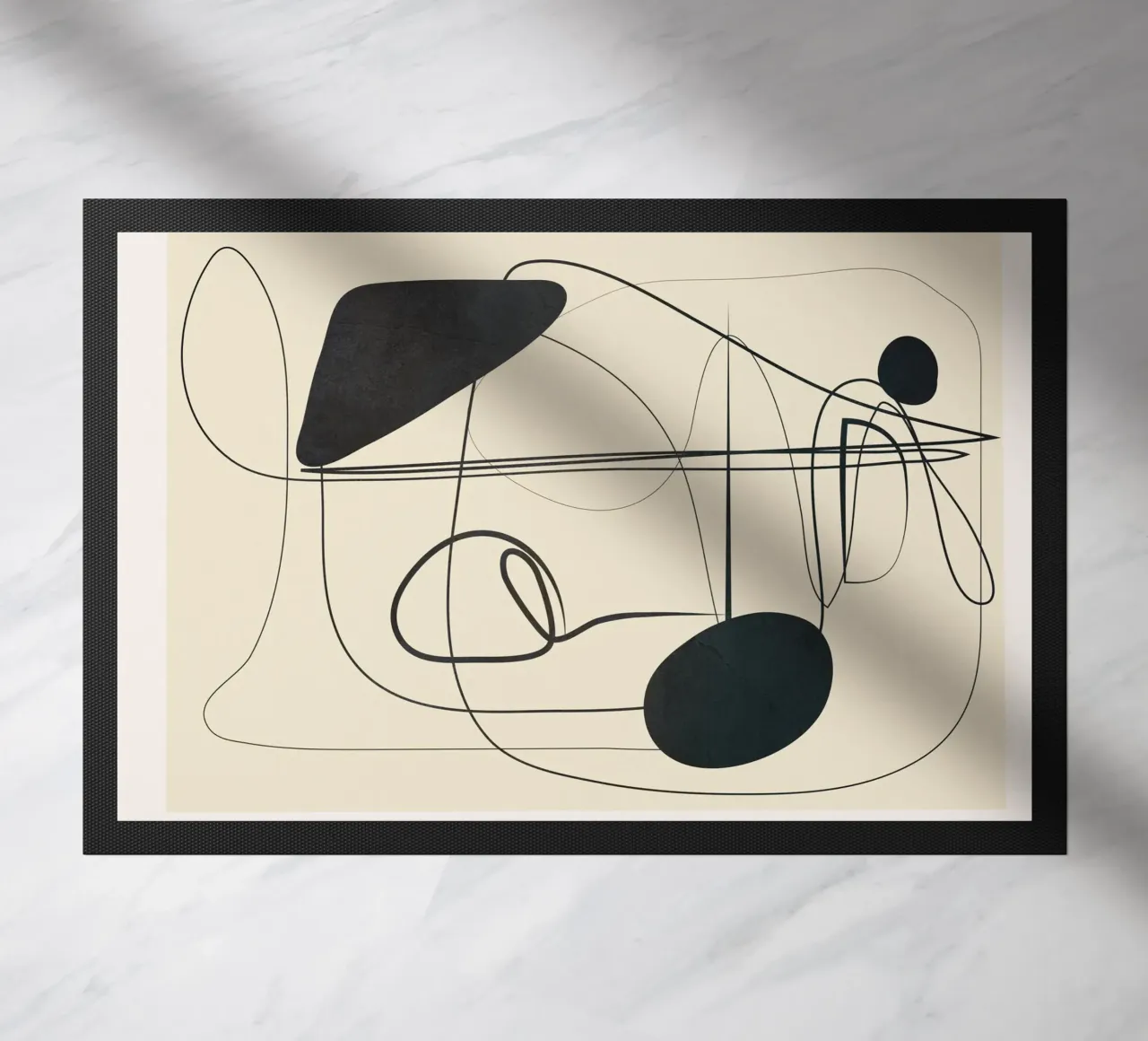 Abstract Line Art VI zerbino da Nadjaa