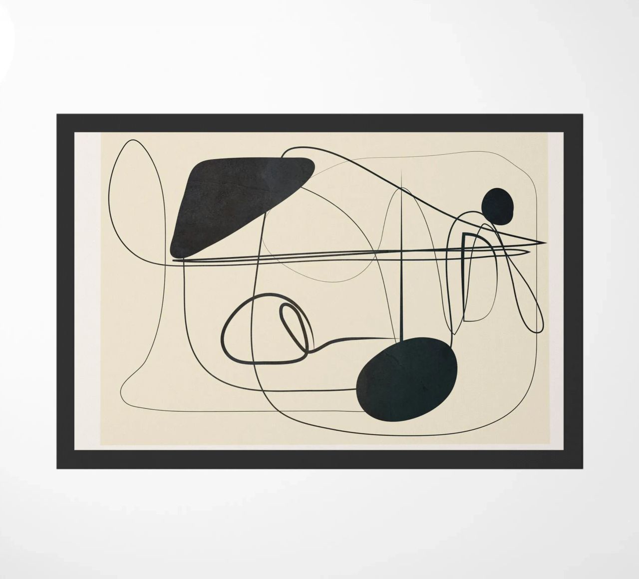 Abstract Line Art VI zerbino da Nadjaa