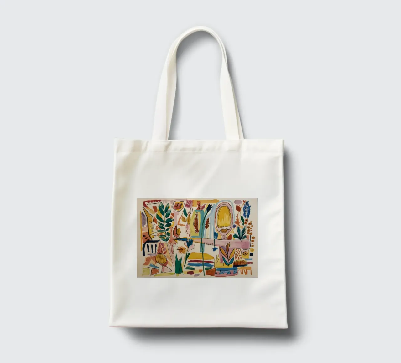 Exotic Collage tote bag by Beach Palette