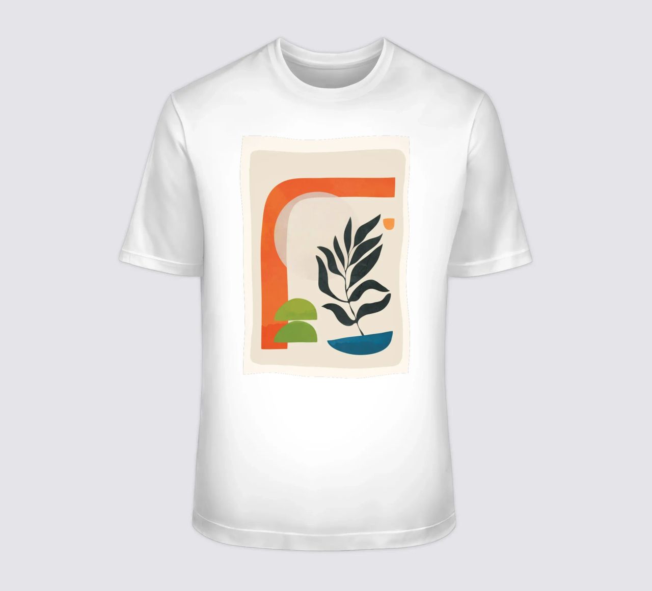 Abstract Minimal Shapes 05 t-shirt da Nadjaa