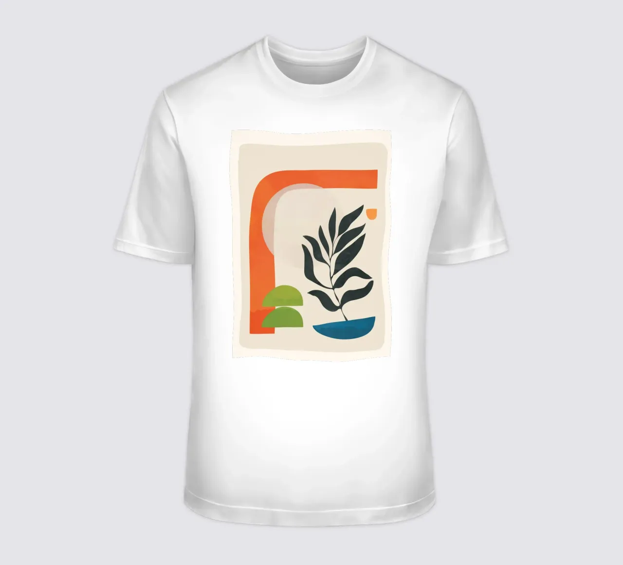 Abstract Minimal Shapes 05 t-shirt de Nadjaa