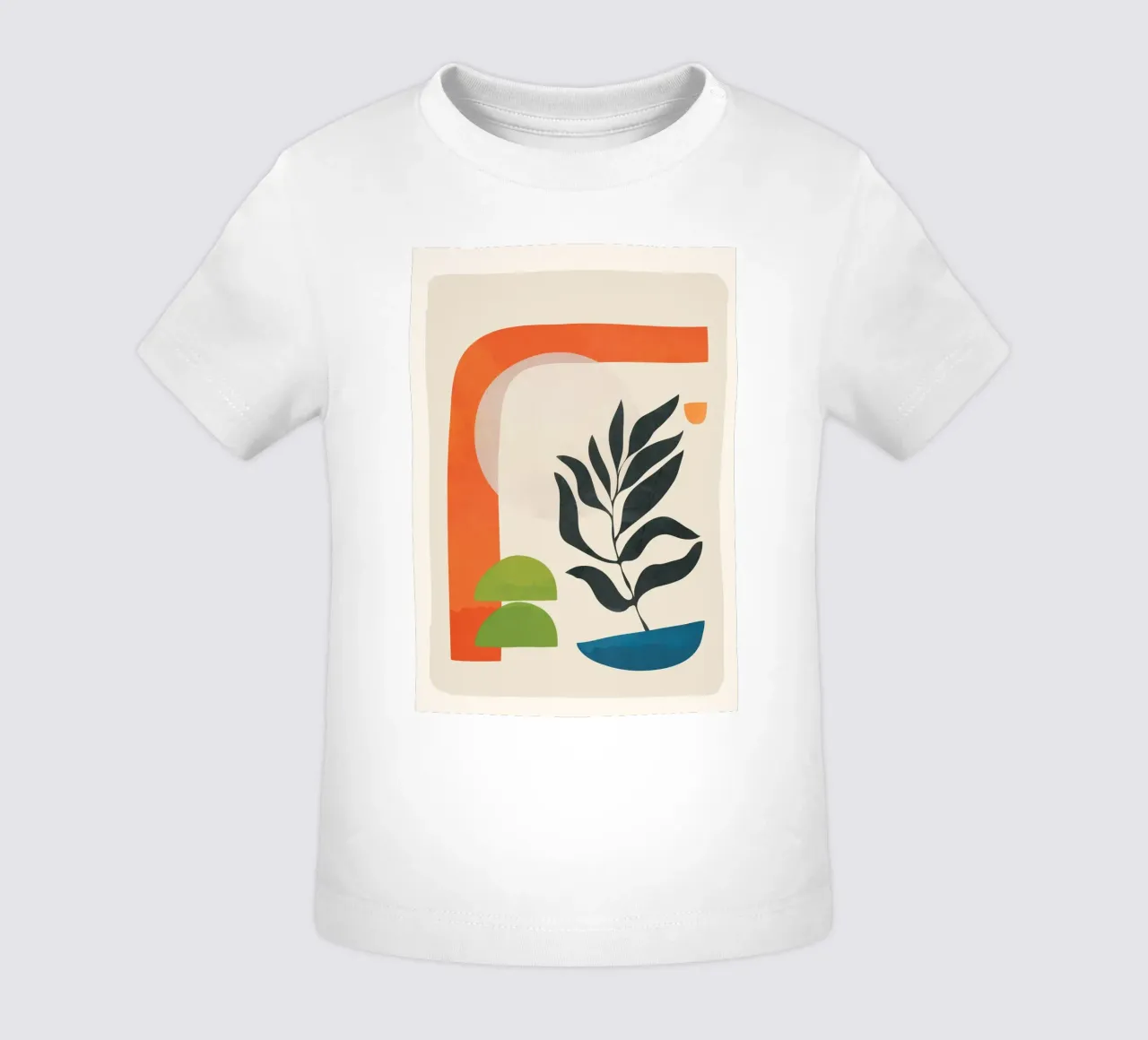 Abstract Minimal Shapes 05 baby t-shirt van Nadjaa