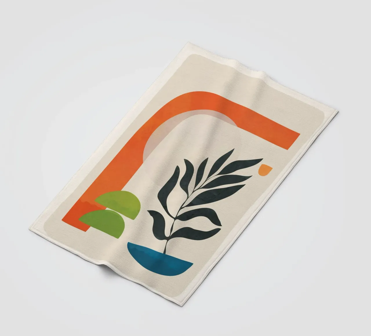 Abstract Minimal Shapes 05 coperta in pile da Nadjaa