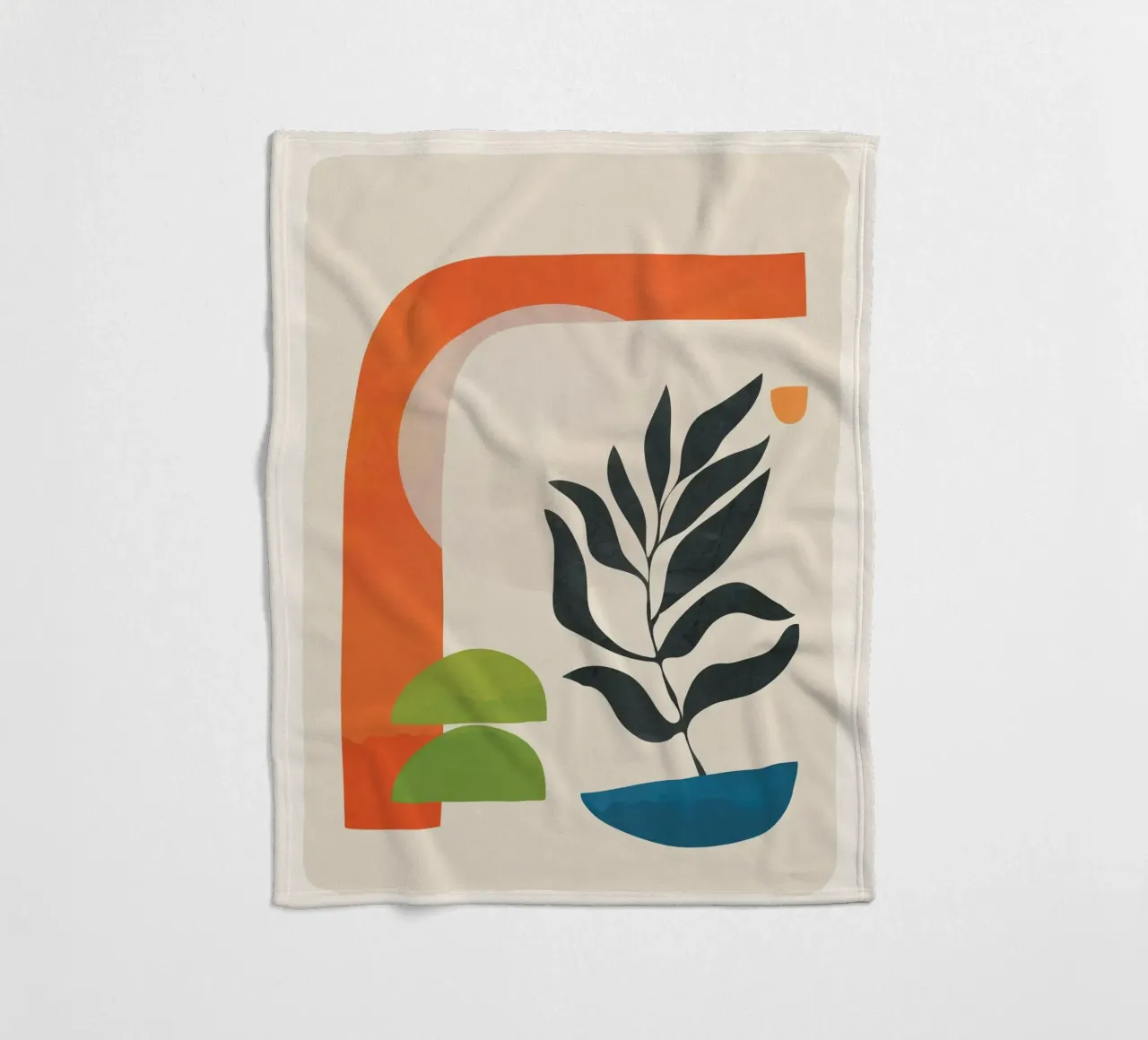 Abstract Minimal Shapes 05 coperta in pile da Nadjaa