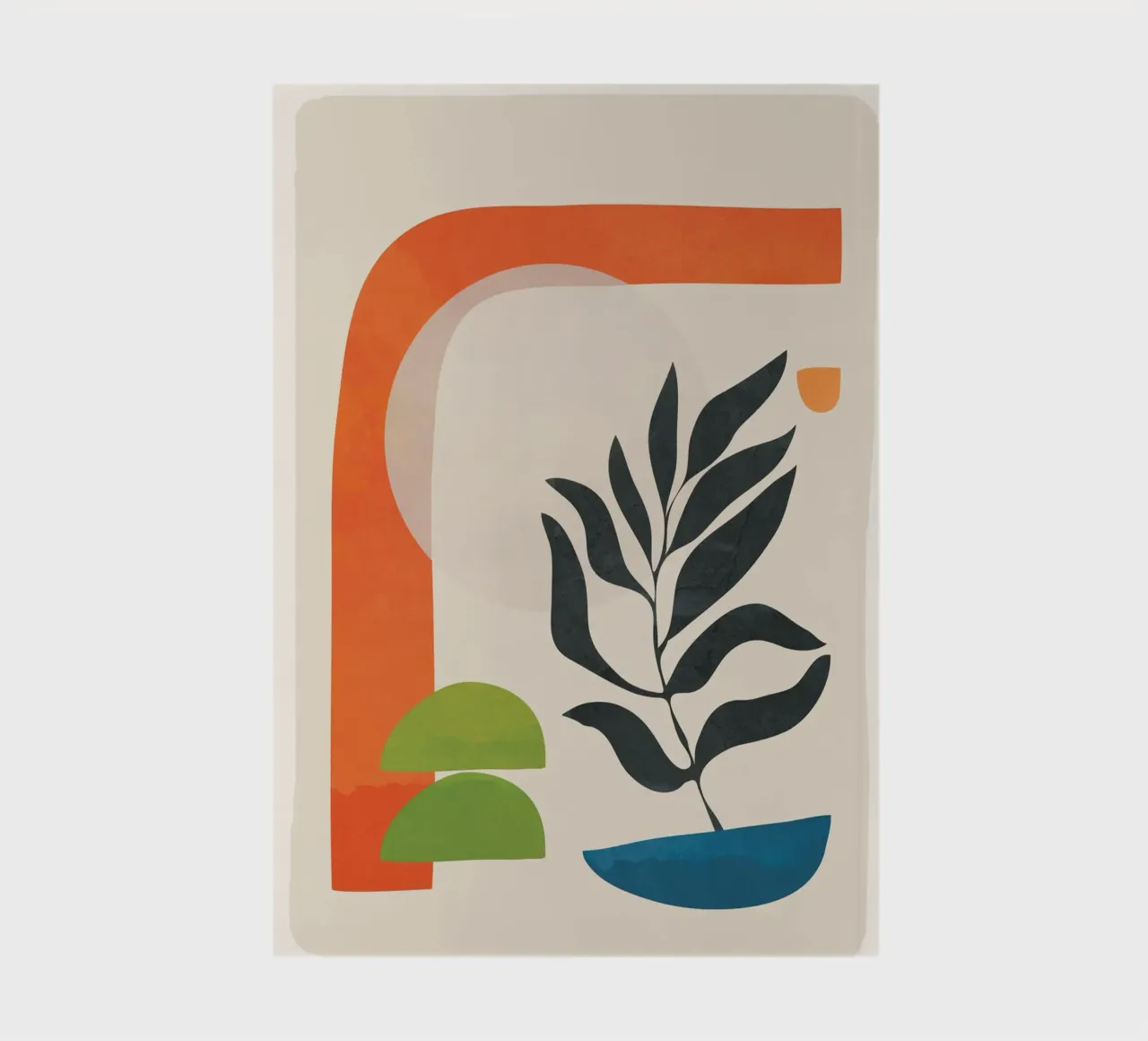 Abstract Minimal Shapes 05 carnet de notes de Nadjaa