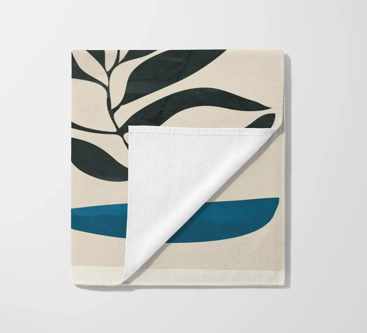 Abstract Minimal Shapes 05 Strandtuch von Nadjaa