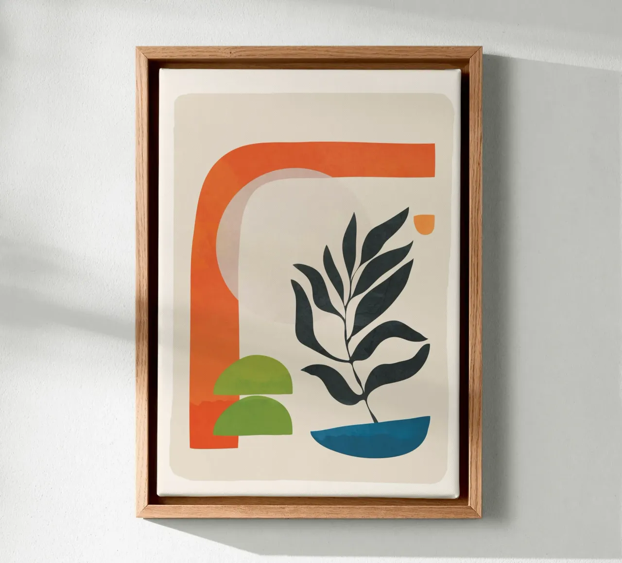 Abstract Minimal Shapes 05 tela da Nadjaa