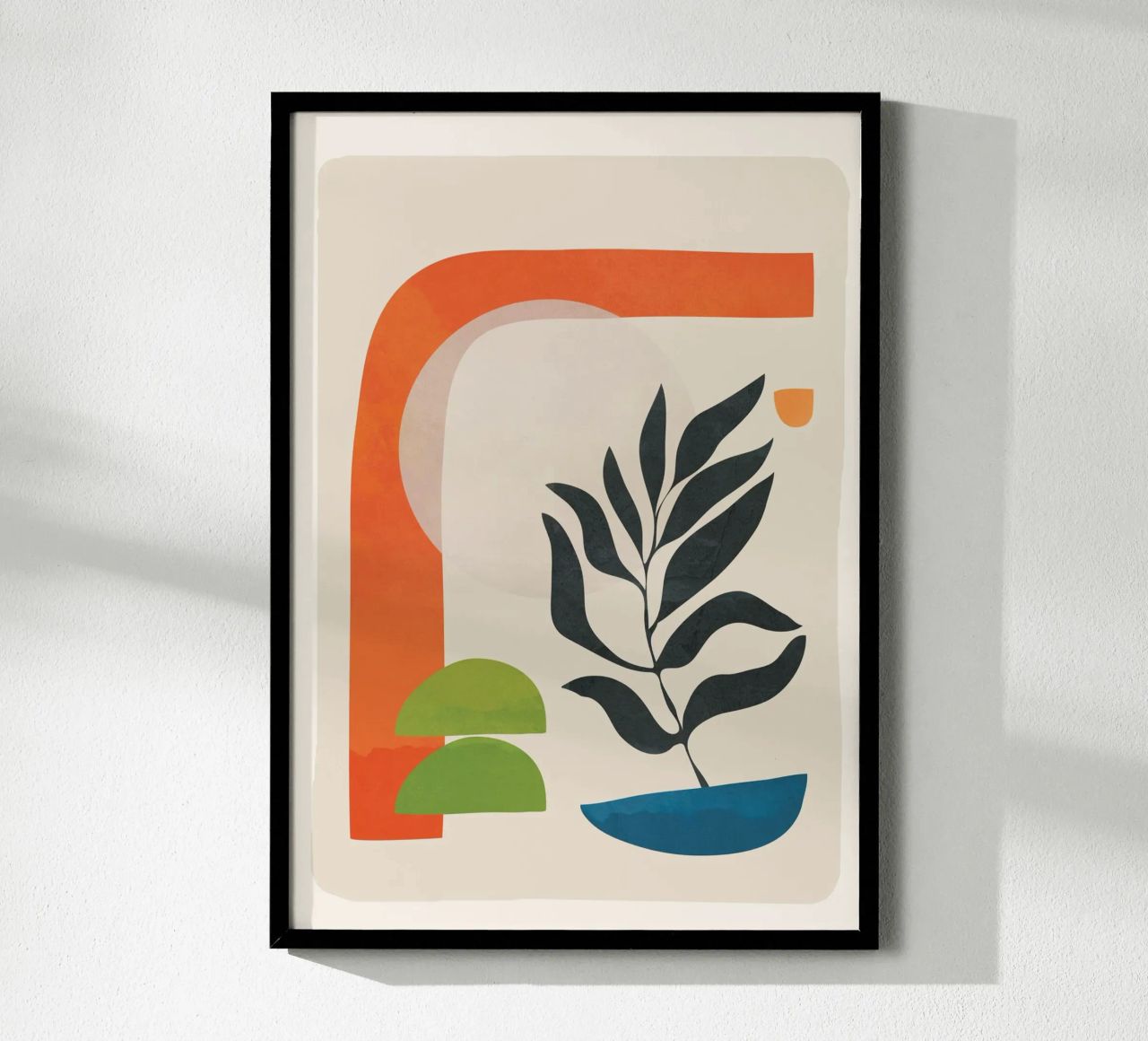 Abstract Minimal Shapes 05 poster da Nadjaa