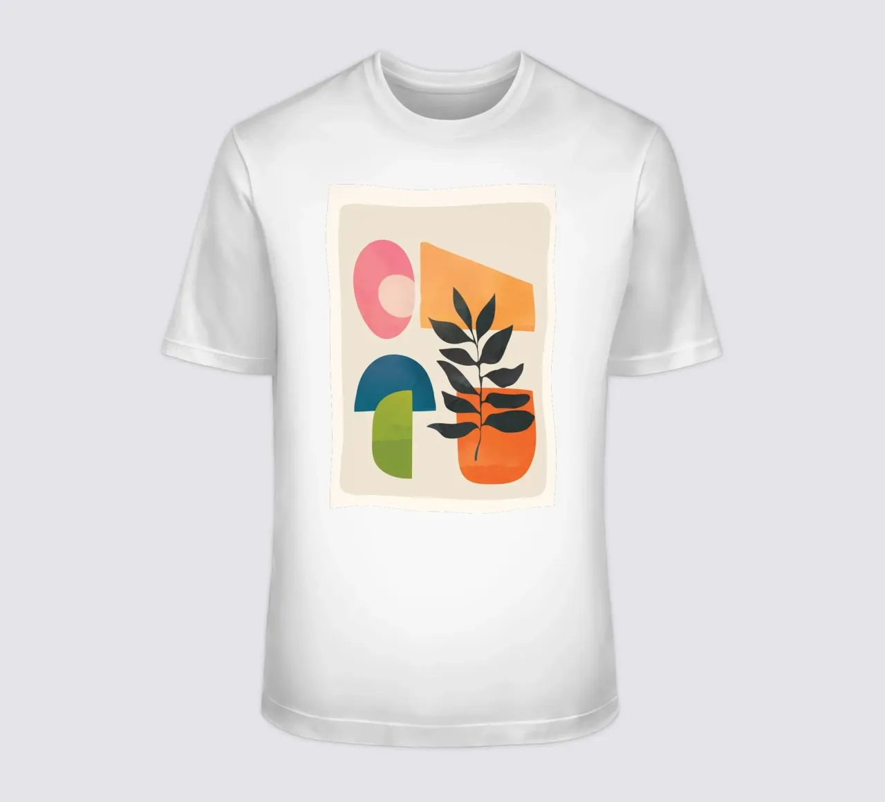 Abstract Minimal Shapes 06 t-shirt da Nadjaa