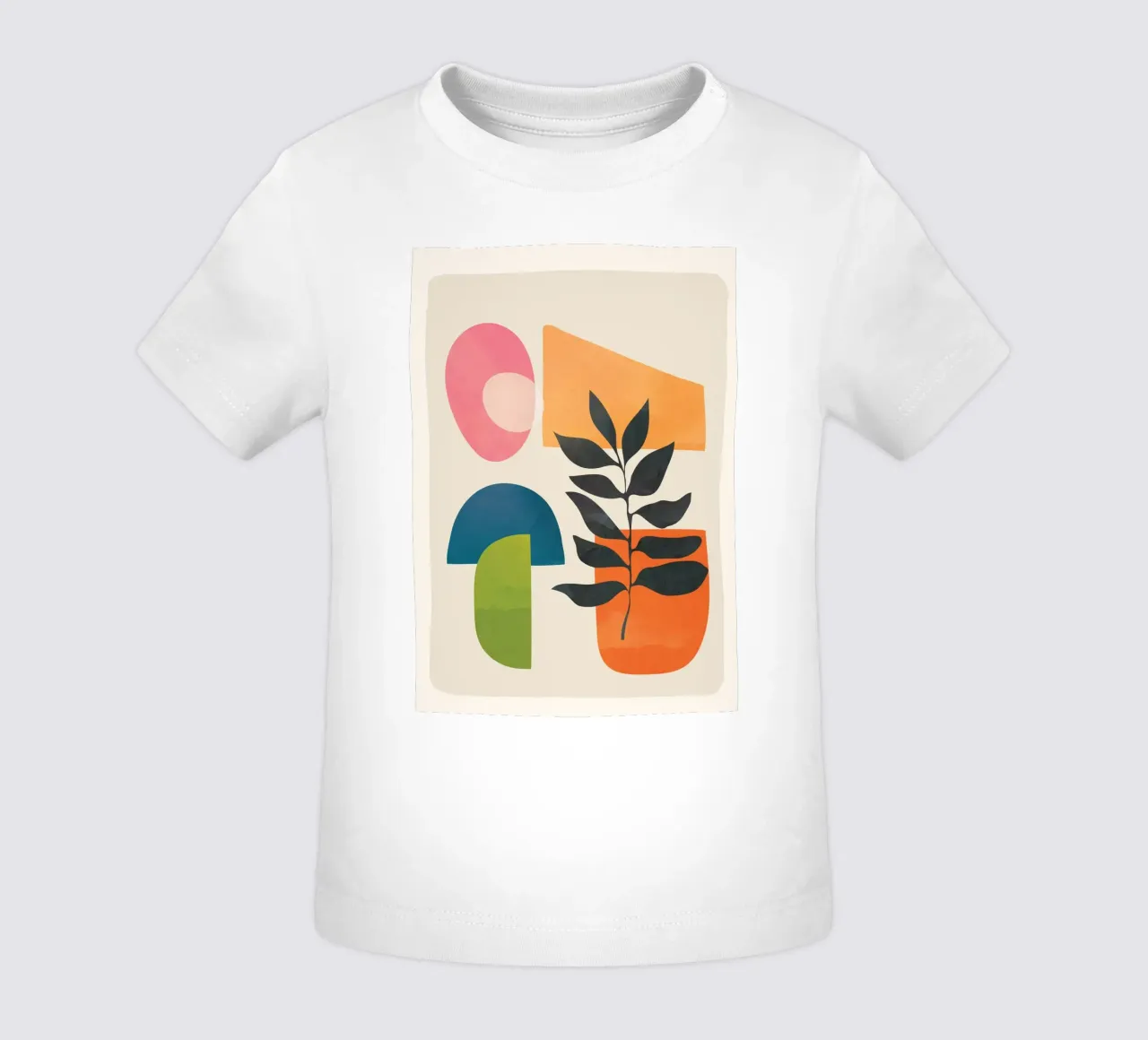Abstract Minimal Shapes 06 baby t-shirt by Nadjaa