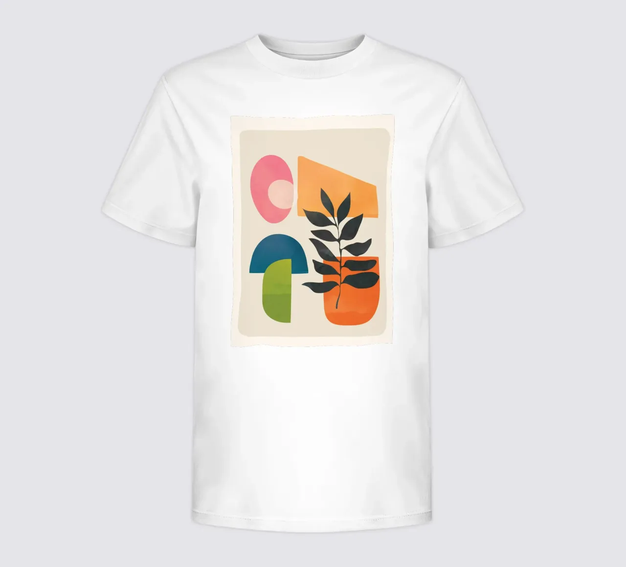Abstract Minimal Shapes 06 t-shirt bambini da Nadjaa