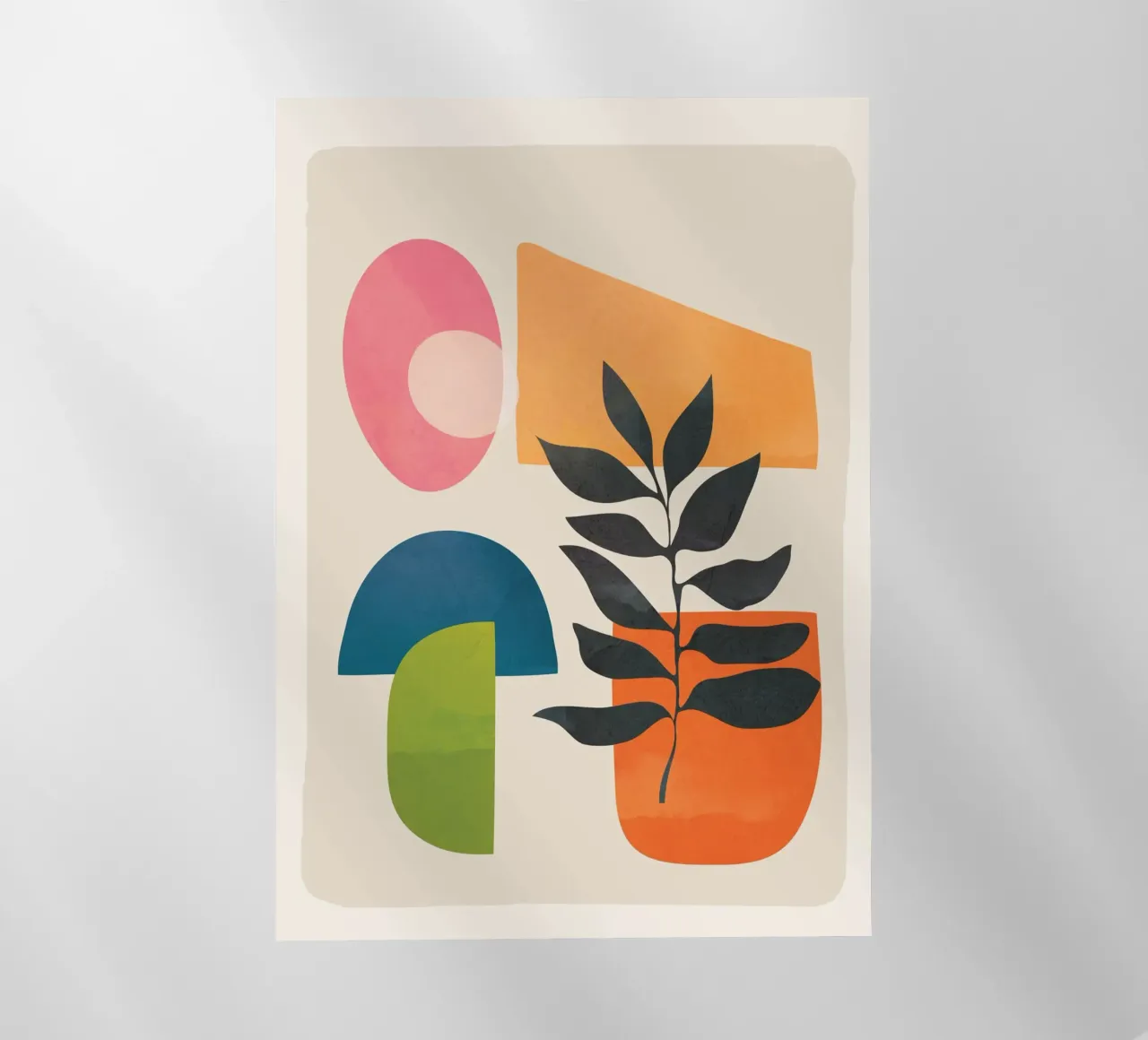 Abstract Minimal Shapes 06 pellicola backlit da Nadjaa