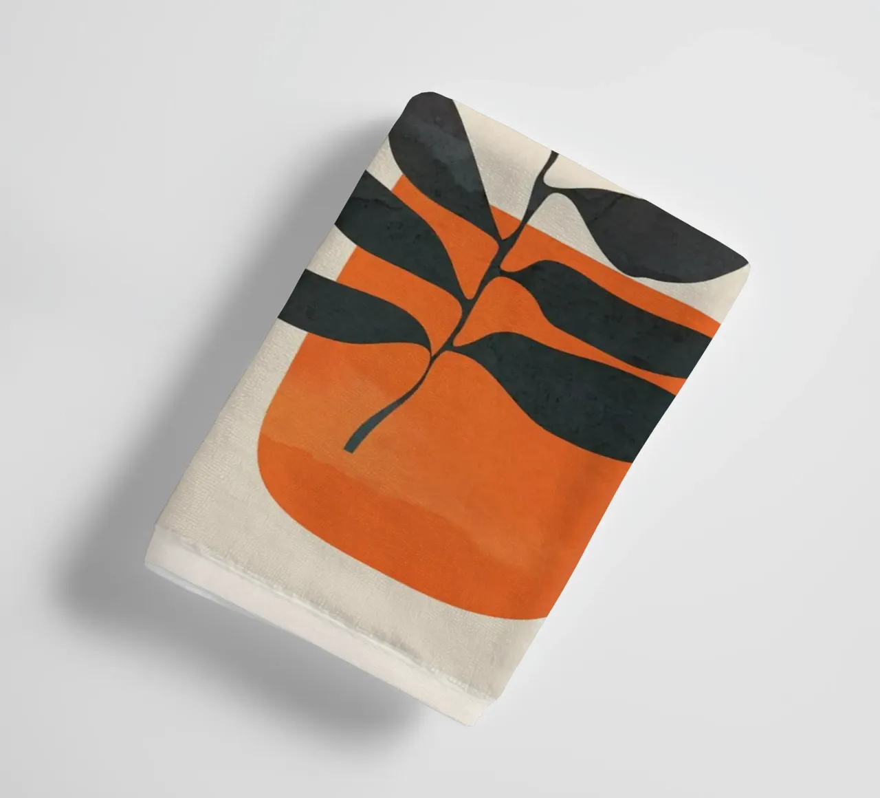 Abstract Minimal Shapes 06 towel by Nadjaa