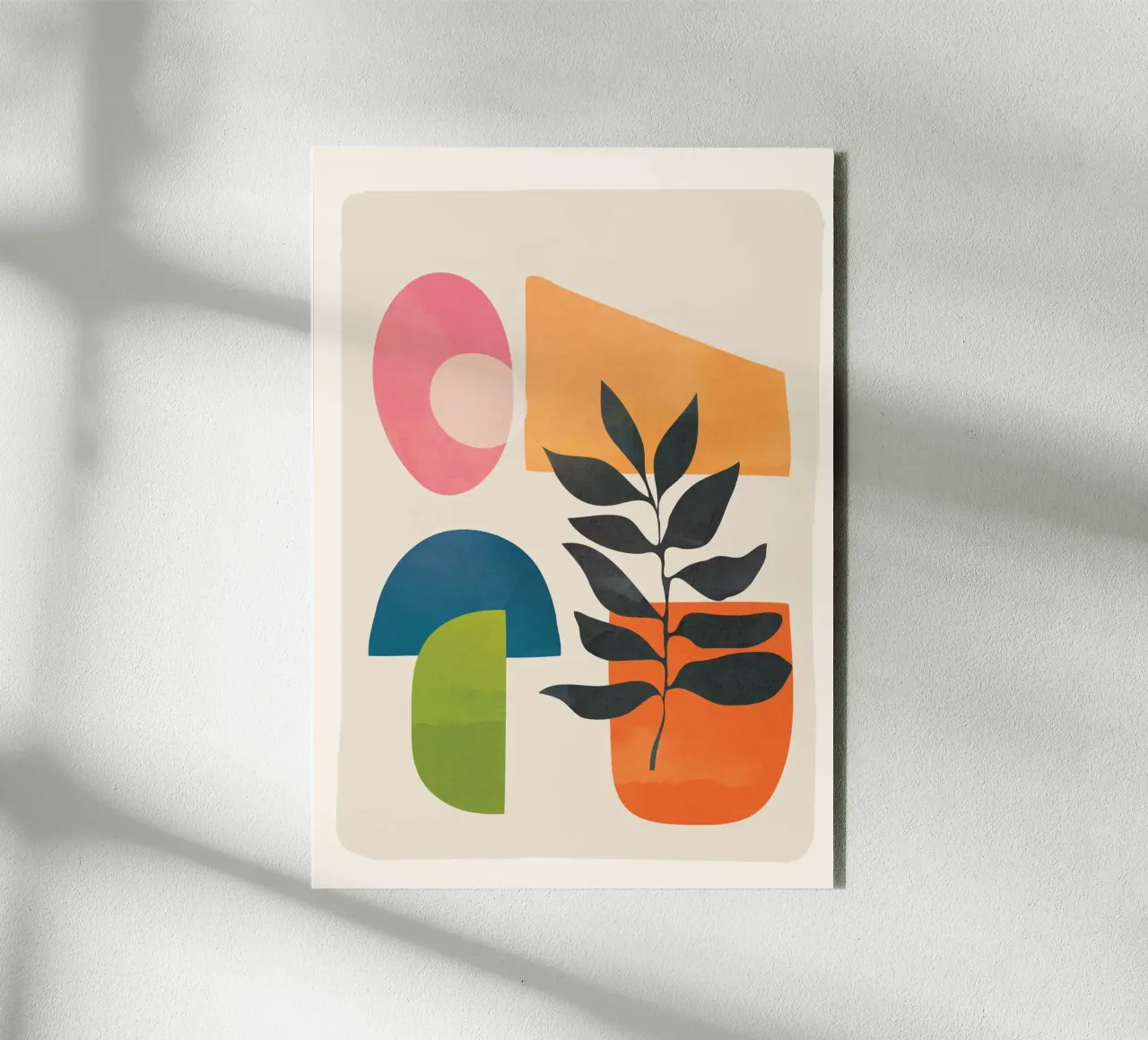 Abstract Minimal Shapes 06 alluminio dibond da Nadjaa