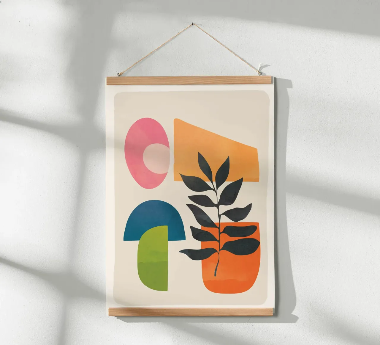 Abstract Minimal Shapes 06 carta hahnemühle da Nadjaa