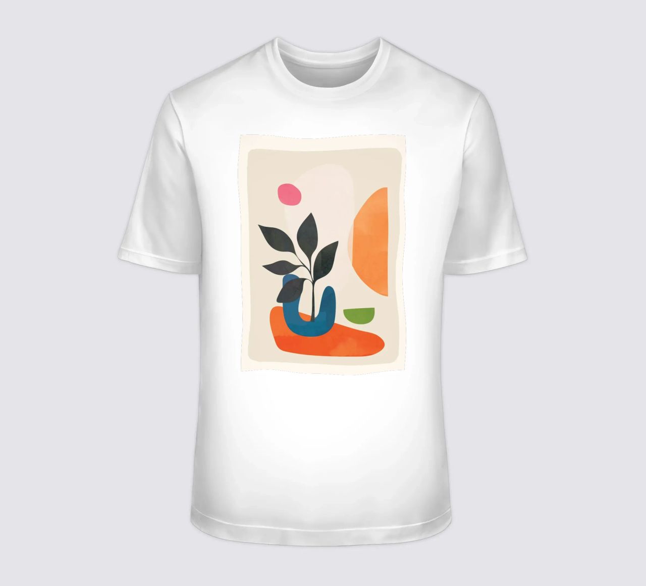 Abstract Minimal Shapes 07 t-shirt da Nadjaa