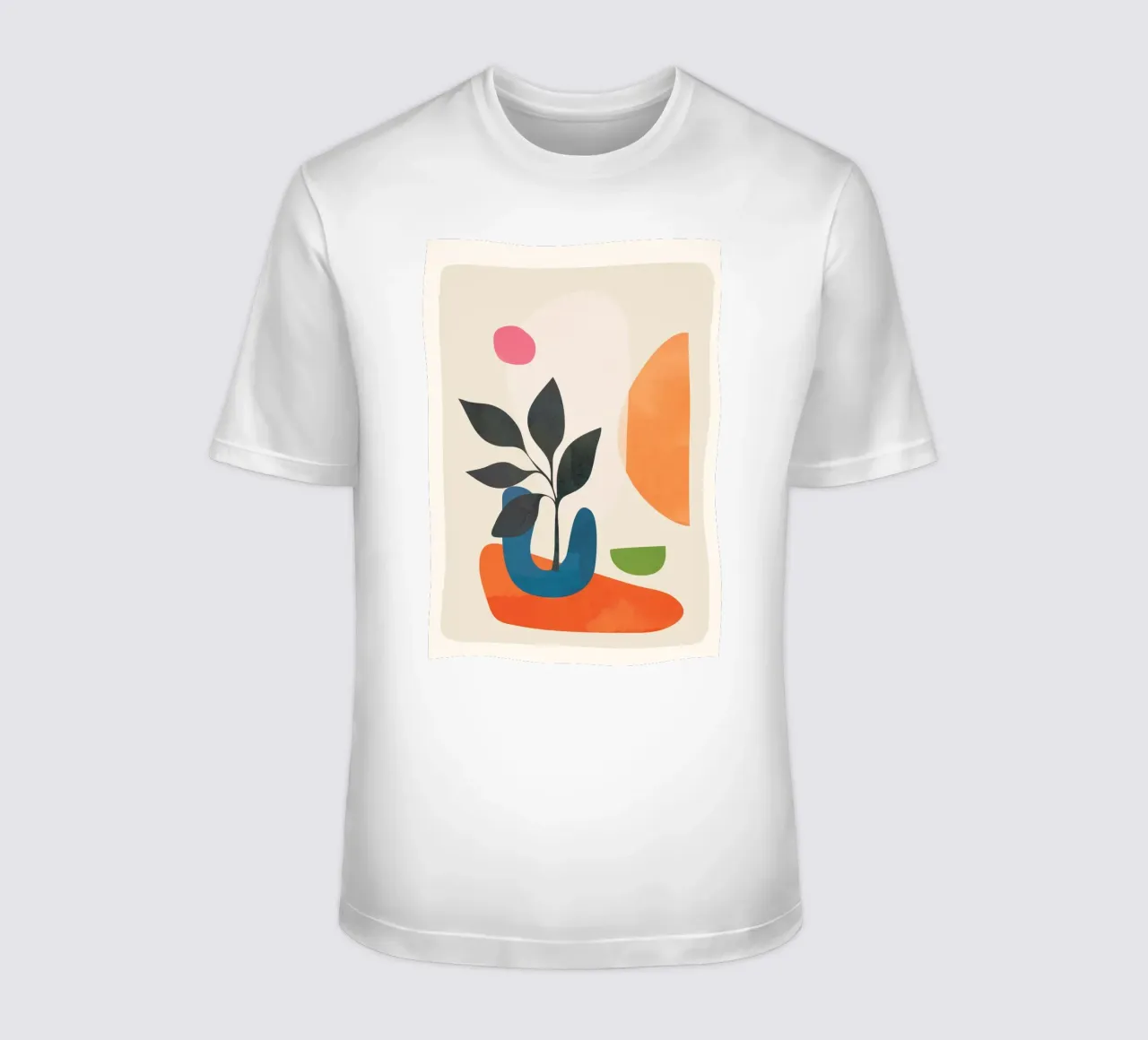 Abstract Minimal Shapes 07 t-shirt by Nadjaa