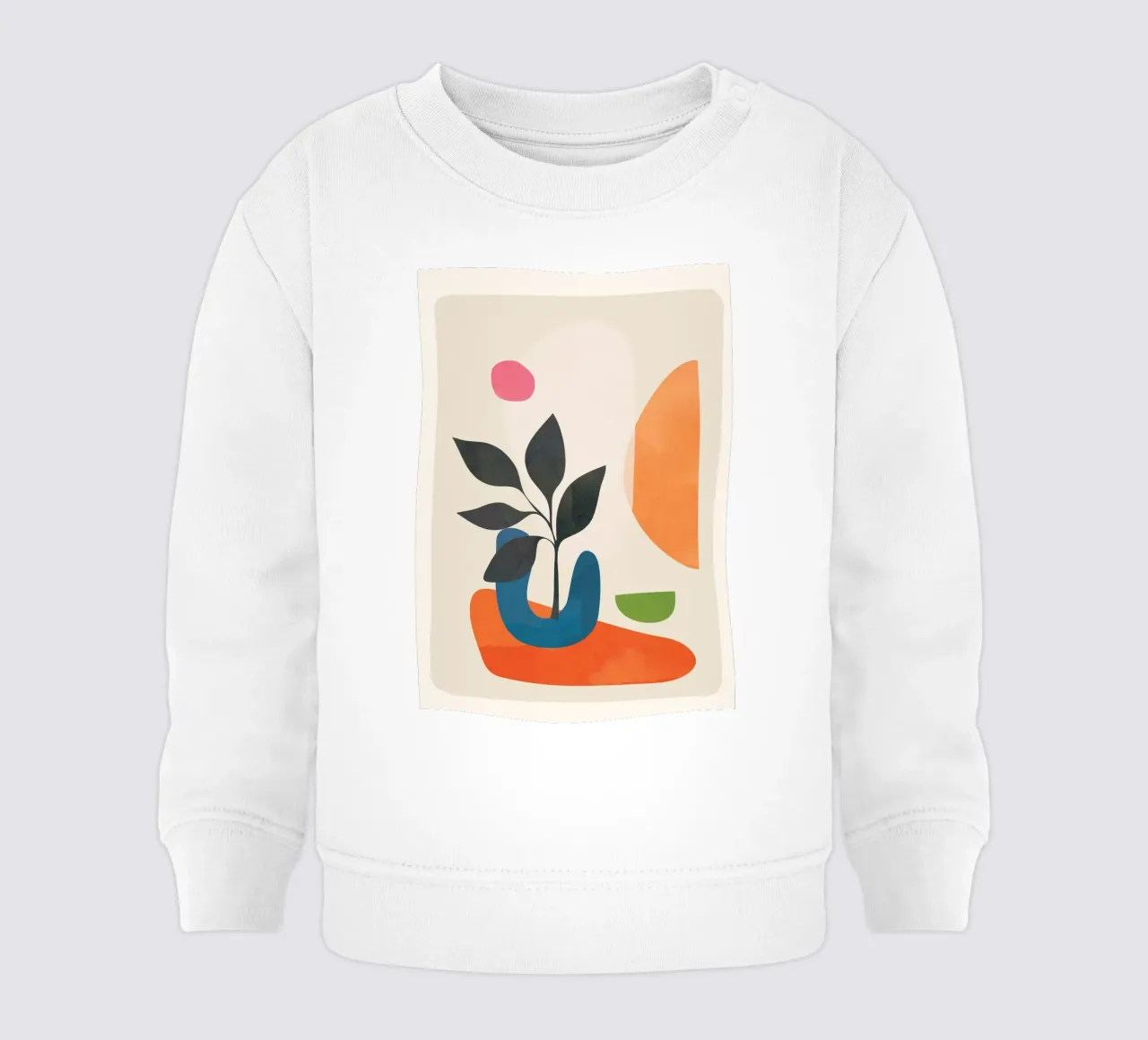 Abstract Minimal Shapes 07 Baby Sweatshirt von Nadjaa