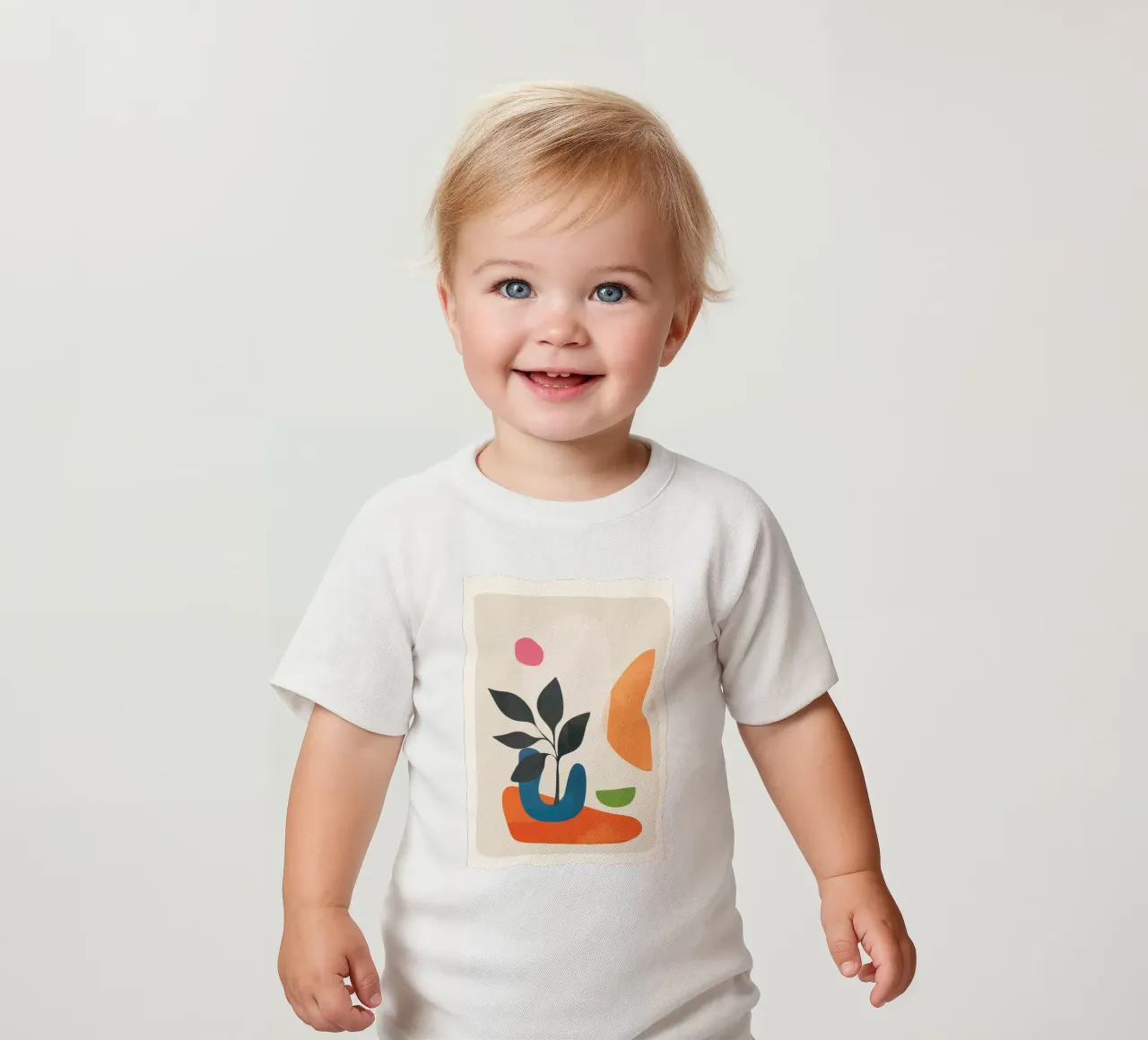 Abstract Minimal Shapes 07 maglietta neonato da Nadjaa