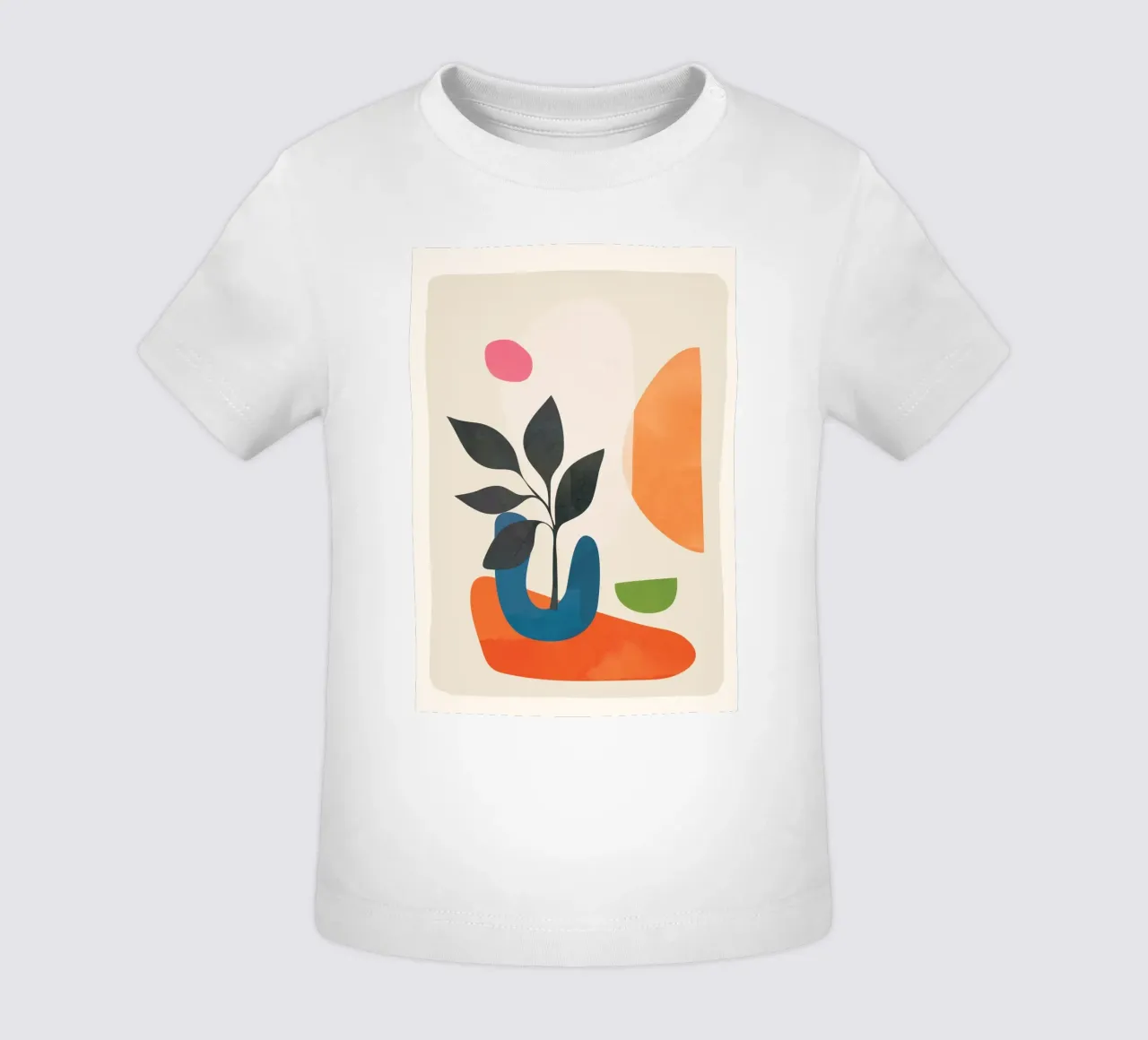 Abstract Minimal Shapes 07 maglietta neonato da Nadjaa