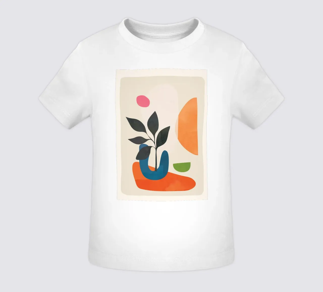 Abstract Minimal Shapes 07 baby t-shirt van Nadjaa