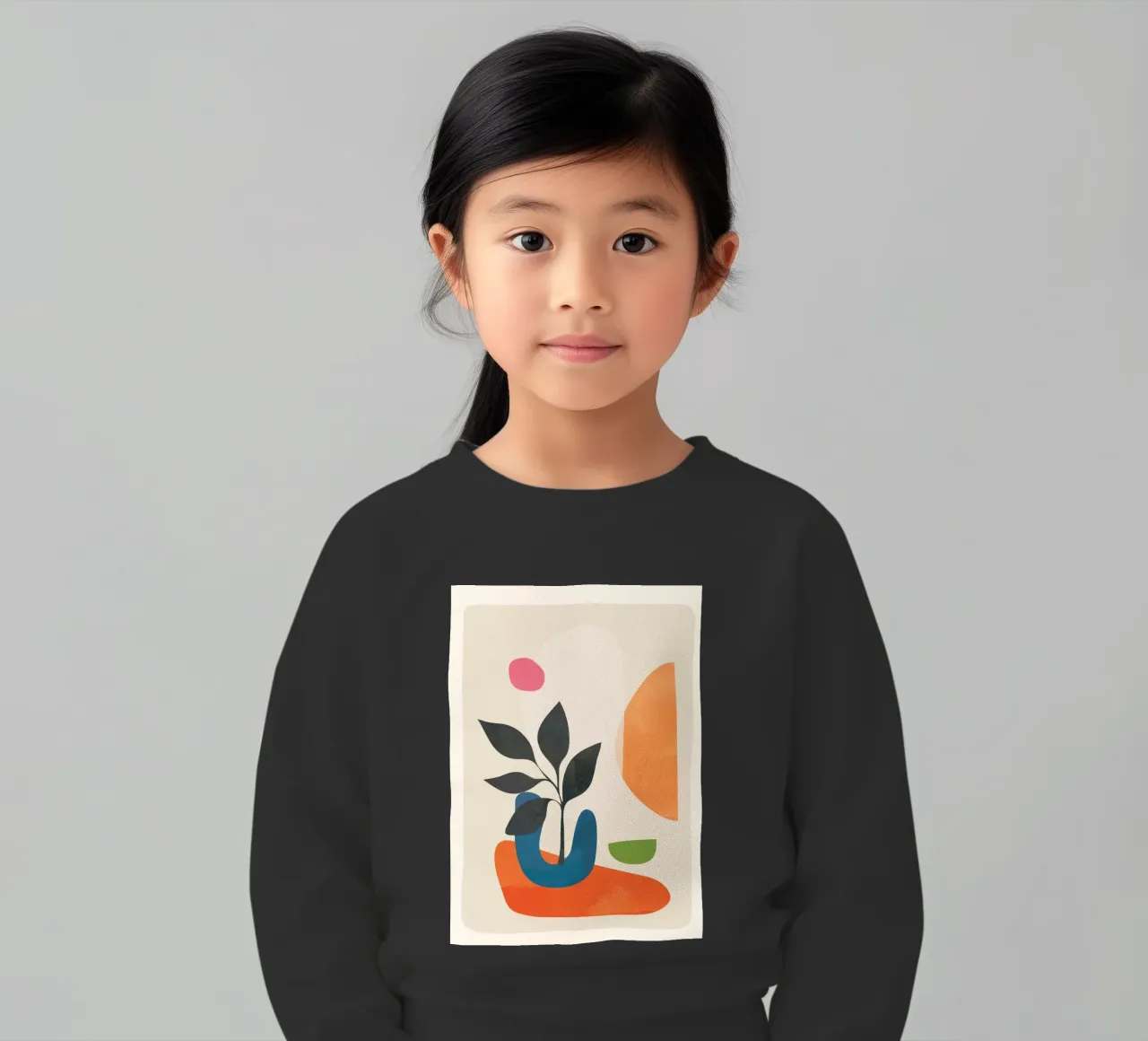 Abstract Minimal Shapes 07 felpa bambino da Nadjaa