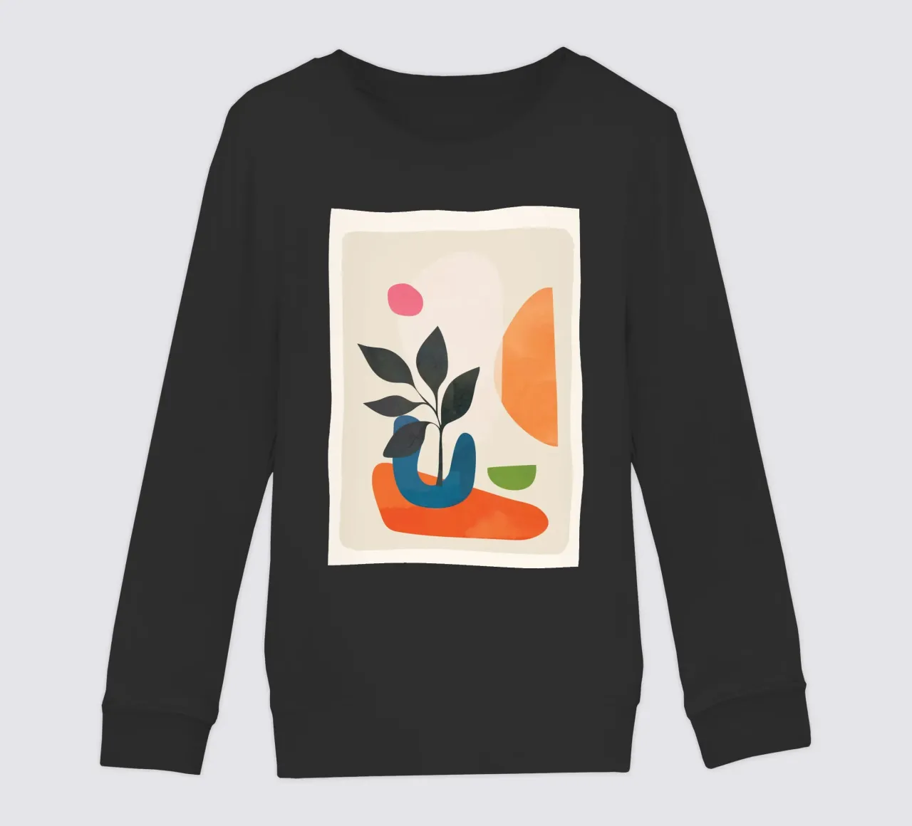 Abstract Minimal Shapes 07 felpa bambino da Nadjaa