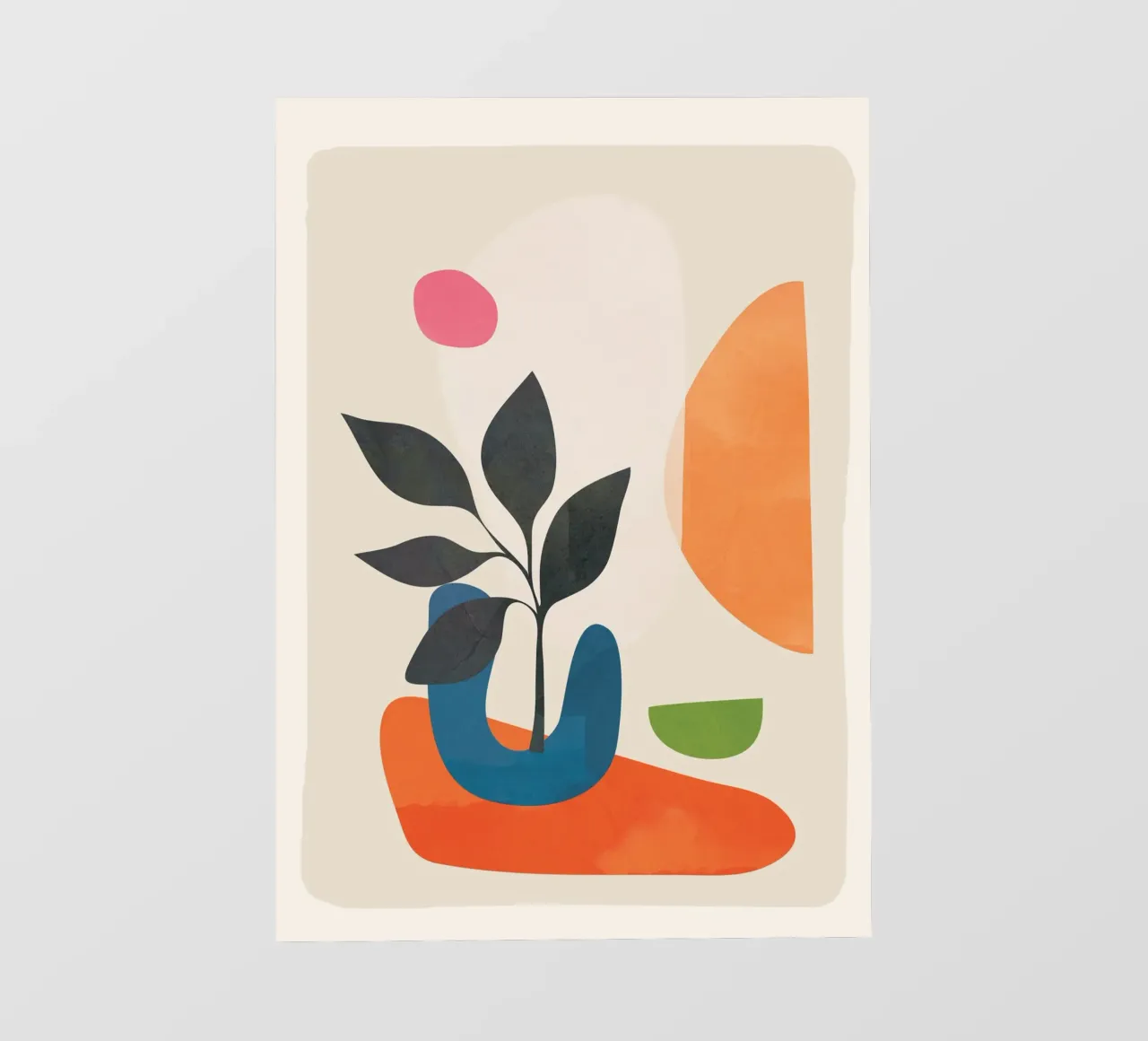 Abstract Minimal Shapes 07 telo in pvc da Nadjaa