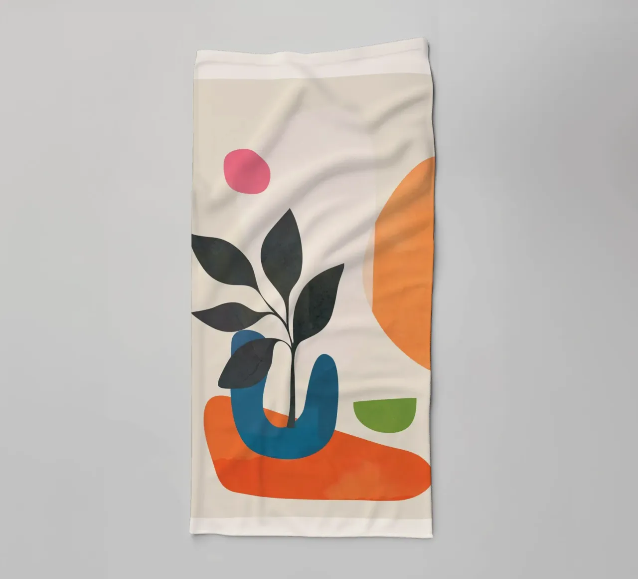 Abstract Minimal Shapes 07 Handtuch von Nadjaa