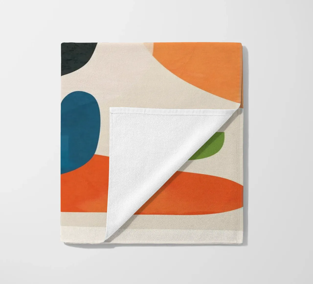 Abstract Minimal Shapes 07 serviette de plage de Nadjaa